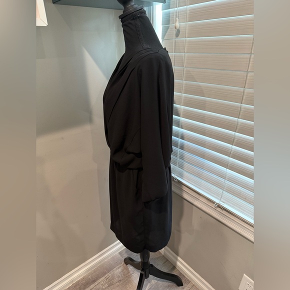 Greylin Anthropologie Elegant Black Draped Dress - Picture 3 of 6